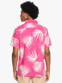 quiksilver, Рубашка с коротким рукавом Pop Tropic, PEACH PINK POP TROPIC (mgk8) Pop Tropic - Short Sleeve Shirt for Men EQYWT04317