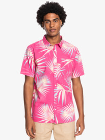 quiksilver, Рубашка с коротким рукавом Pop Tropic, PEACH PINK POP TROPIC (mgk8) Pop Tropic - Short Sleeve Shirt for Men EQYWT04317