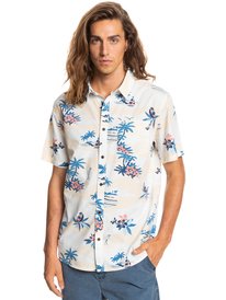 quiksilver, Рубашка с коротким рукавом Birdwatcher, ANTIQUE WHITE BIRDWATCHER (wcl6) Birdwatcher 2022 - Short Sleeve Shirt for Men EQYWT04321