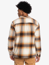 quiksilver, Camus 2022 - Flanellen overhemd met lange mouwen voor Heren, BROWN SUGAR CAMUS (cmm2) Camus 2022 - Long Sleeve Flannel Shirt for Men EQYWT04420