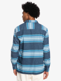 quiksilver, Lyne 2022 - Langärmliges Flanellhemd für Männer, INSIGNIA BLUE LYNE (bsn4) Lyne 2022 - Long Sleeve Flannel Shirt for Men EQYWT04421