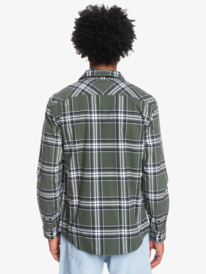 quiksilver, Kirkham 2022 - Camisa de Manga Larga para Hombre, THYME KIRKHAM US (cqy1) Kirkham 2022 - Long Sleeve Shirt for Men EQYWT04424