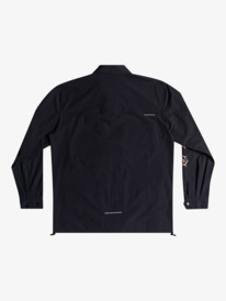 quiksilver, Under Sky Long Sleeve Shirt, BLACK (kvj0) Under Sky - Technical Shirt for Men EQYWT04427
