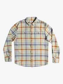 quiksilver, Intrepide Explorer Long Sleeve Flannel Shirt, DESERT SAGE INTREPID (gfl1) Intrepide Explorer - Long Sleeve Flannel Shirt for Men EQYWT04433