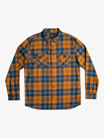 quiksilver, Harelaw Stretch Long Sleeve Shirt, BROWN SUGAR HARELAW (cmm1) HARELAW STRETCH EQYWT04435