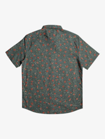 quiksilver, Mellow Fuzz Chemise manches courtes pour Homme, DARK SLATE MELLOW FUZZ (krd6) Mellow Fuzz - Short Sleeve Shirt for Men EQYWT04460