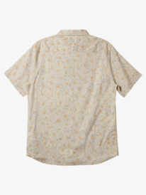 quiksilver, Mens Mellow Fuzz Short Sleeve Shirt, BIRCH MELLOW FUZZ (wdw6) Mellow Fuzz - Short Sleeve Shirt for Men EQYWT04460