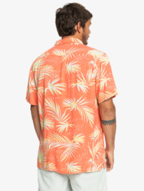 quiksilver, Ripped Up - Camisa de Manga Corta para Hombre, FRESH SALMON RIPPED UP (mhv6) Ripped Up - Short Sleeve Shirt for Men EQYWT04464