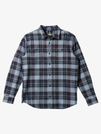 quiksilver, Mens Intrepide Explorer Long Sleeve Shirt, MIDNIGHT NAVY INTREPID (bsl1) Intrepide Explorer - Long Sleeve Shirt for Men EQYWT04496