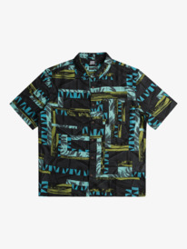 quiksilver, Blank Canvas Gregg Kaplan - Overhemd met Korte Mouwen voor Heren, KAPLAN BLANK CANVAS (kvj6) Blank Canvas Gregg Kaplan - Short Sleeve Shirt for Men EQYWT04532