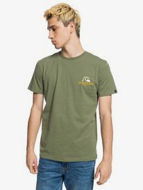 quiksilver, Dream Voucher - T-shirt voor Heren, FOUR LEAF CLOVER (gph0) Dream Voucher - T-Shirt for Men EQYZT06535