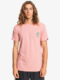 quiksilver, New World - T-shirt met korte mouw voor Heren, ROSETTE (mhw0) New World - Short Sleeve T-Shirt for Men EQYZT06661