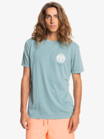 quiksilver, Promote The Stoke - Short Sleeve T-Shirt for Men, SEA PINE (bpf0) Promote The Stoke - Short Sleeve T-Shirt for Men EQYZT06702