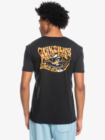 quiksilver, Smooth Move 2022 - T-Shirt for Men, BLACK (kvj0) Smooth Move 2022 - T-Shirt for Men EQYZT07040