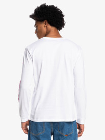 quiksilver, Omni Logo 2022 - Longsleeve für Männer, WHITE (wbb0) Omni Logo 2022 - Long Sleeve T-Shirt for Men EQYZT07051