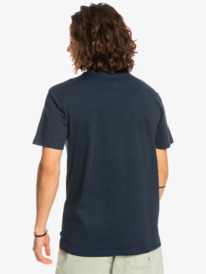 quiksilver, Striped Flow 2022 - T-shirt avec poche pour Homme, NAVY BLAZER (byj0) Striped Flow 2022 - Pocket T-Shirt for Men EQYZT07060