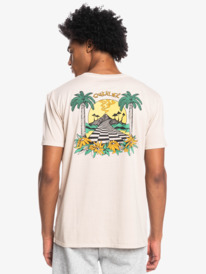 quiksilver, Little Paradise - T-Shirt for Men, BIRCH (wdw0) Little Paradise - T-Shirt for Men EQYZT07064
