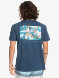 quiksilver, Qs New Wave - T-shirt pour Homme, INSIGNIA BLUE (bsn0) Qs New Wave - T-Shirt for Men EQYZT07065
