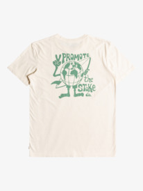 quiksilver, Hidden Message T-Shirt, BIRCH (wdw0) Hidden Message - T-Shirt for Men EQYZT07076