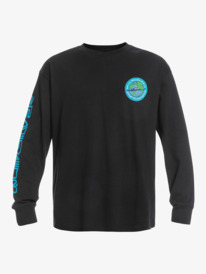 quiksilver, Ocean Made 2022 - Longsleeve für Männer, BLACK (kvj0) Ocean Made 2022 - Long Sleeve T-Shirt for Men EQYZT07083