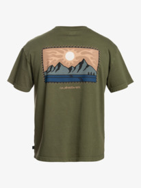 quiksilver, Mikey Wright - T-shirt pour Homme, GRAPE LEAF (cre0) Mikey Wright - T-Shirt for Men EQYZT07085