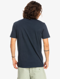 quiksilver, Smoke Screen - T-shirt pour Homme, NAVY BLAZER (byj0) Smoke Screen - T-Shirt for Men EQYZT07092