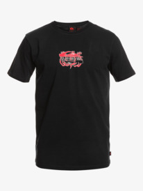 quiksilver, Quiksilver x Stranger Things Vecnas Lair - T-shirt para Homem, BLACK (kvj0) Quiksilver x Stranger Things Vecnas Lair - T-Shirt for Men EQYZT07186