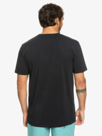 quiksilver, MW Mini Logo - T-Shirt für Männer, BLACK (kvj0) MW Mini Logo - T-Shirt for Men EQYZT07215