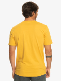 quiksilver, MW Mini Logo - T-Shirt für Männer, BRIGHT GOLD (ykd0) MW Mini Logo - T-Shirt for Men EQYZT07215