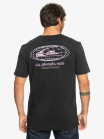 quiksilver, On The Grid - T-Shirt für Männer, BLACK (kvj0) On The Grid - T-Shirt for Men EQYZT07220