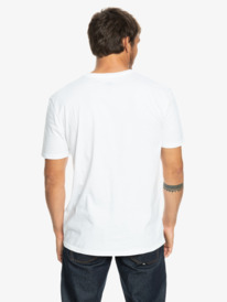 quiksilver, Circled Line - T-shirt para Homem, WHITE (wbb0) Circled Line - T-Shirt for Men EQYZT07228
