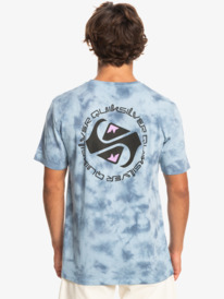 quiksilver, Omni Circle - T-Shirt für Männer, CELESTIAL BLUE (bfy0) Omni Circle - T-Shirt for Men EQYZT07242