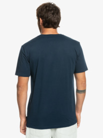 quiksilver, Surfadelica Stripe - T-Shirt met Borstzak voor Heren, NAVY BLAZER (byj0) Surfadelica Stripe - Pocket T-Shirt for Men EQYZT07245