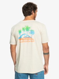 quiksilver, Pastime Paradise - T-Shirt für Männer, BIRCH (wdw0) Pastime Paradise - T-Shirt for Men EQYZT07252