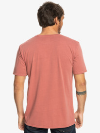 quiksilver, Sub Mission - Camiseta con Bolsillo para Hombre, MARSALA (mpd0) Sub Mission - Pocket T-Shirt for Men EQYZT07253