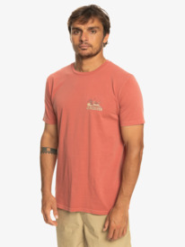 quiksilver, Enjoy Not Destroy - T-Shirt voor Heren, MARSALA (mpd0) Enjoy Not Destroy - T-Shirt for Men EQYZT07259