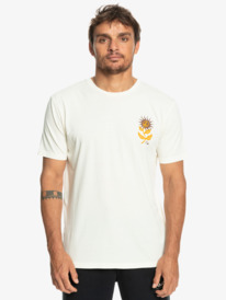 quiksilver, Sun Bloom - T-Shirt für Männer, BIRCH (wdw0) Sun Bloom - T-Shirt for Men EQYZT07261