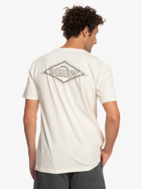 quiksilver, Quik Words - T-Shirt für Männer, BIRCH (wdw0) Quik Words - T-Shirt for Men EQYZT07263