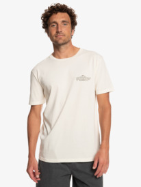 quiksilver, Quik Words - T-Shirt für Männer, BIRCH (wdw0) Quik Words - T-Shirt for Men EQYZT07263