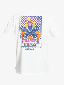 quiksilver, Quiksilver x Stranger Things 1986 Tour – T-Shirt für Männer, WHITE (wbb0) Quiksilver x Stranger Things 1986 Tour 2022 - T-Shirt for Men EQYZT07352