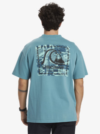 quiksilver, Blank Canvas Gregg Kaplan - T-Shirt für Männer, BRITTANY BLUE (blz0) Blank Canvas Gregg Kaplan - T-Shirt for Men EQYZT07429