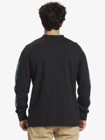 quiksilver, Blank Canvas Gregg Kaplan - T-shirt met Lange Mouwen voor Heren, BLACK (kvj0) Blank Canvas Gregg Kaplan - Long Sleeve T-Shirt for Men EQYZT07430