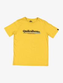 quiksilver, Boys 8-16 Between The Lines T-Shirt, BRIGHT GOLD (ykd0) BETWEEN THE LINES YOUTH SS UQBZT03321