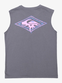 quiksilver, Boys 2-7 Another Side Muscle T-Shirt, IRON GATE (kzm0) ANOTHER SIDE MUSC BOY UQKZT03337