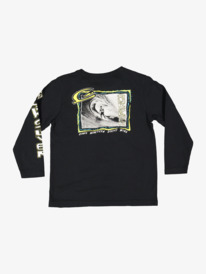 quiksilver, Boys 2-7 Storm Rider Long Sleeve T-Shirt, BLACK (kvj0) STORM RIDER LS UQKZT03348