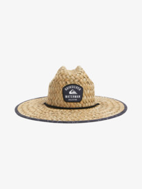 quiksilver, Watermans Seachange Outsider Straw Lifeguard Hat, ODYSSEY GRAY (bsq0) SEACHANGE OUTSIDER UQMHA03051