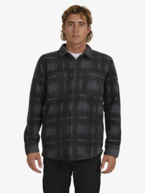 quiksilver, Mens Waterman North Sea Expedition Long Sleeve Polar Fleece Shirt, BLACK (kvj0) NORTH SEA EXPEDITION III UQMWT03013