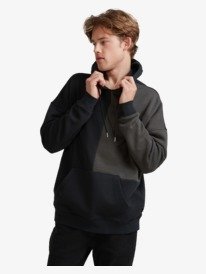 Mens Quarter Lines Recycled Hoodie | Quiksilver