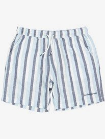 quiksilver, Mens Lite Stripes Elasticated Shorts, INSIGNIA BLUE (bsn0) Lite Stripes - Elasticated Shorts for Men UQYWS03050