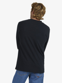 quiksilver, Mens QS Connected Long Sleeve T-Shirt, BLACK (kvj0) QS CONNECTED LS UQYZT04882